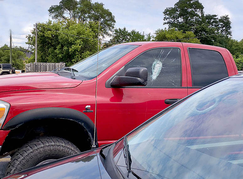 truck door glass replace